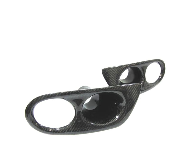 SUPORTE FARÓIS NEVOEIRO PARA-CHOQUES M3 EM CARBONO BMW E46