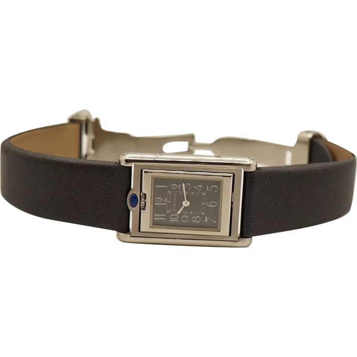 1990s | Cartier Tank Basculante Ladies Dress Watch | Serviced