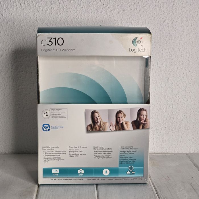 Веб-камера Logitech C310 HD 720p (новая)