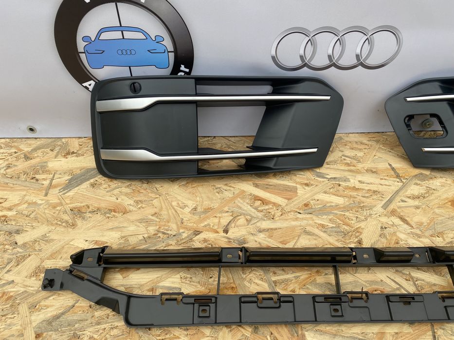Audi Q7 4M решітки переднього бампера ауді ку7 4м решітки бампера