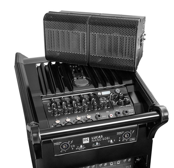 HK Audio LUCAS NANO 608i Sistema de som portátil com Bluetooth