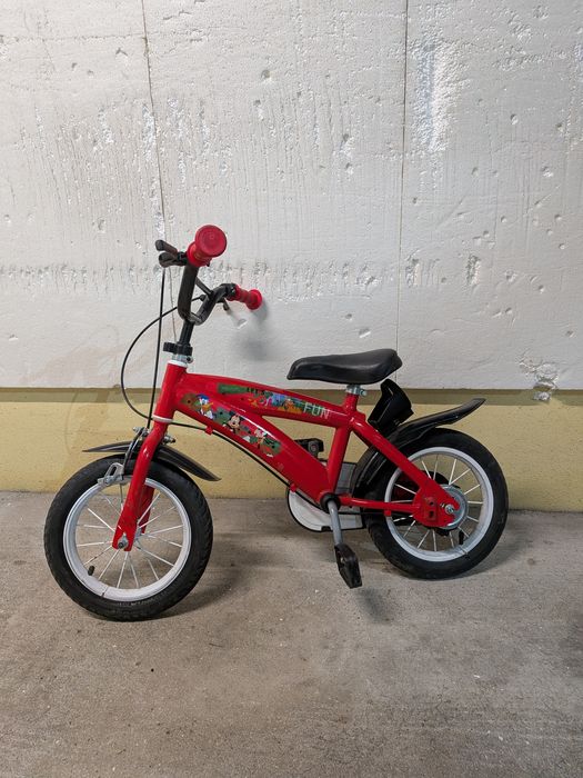 Bicicleta roda 12 Mickey