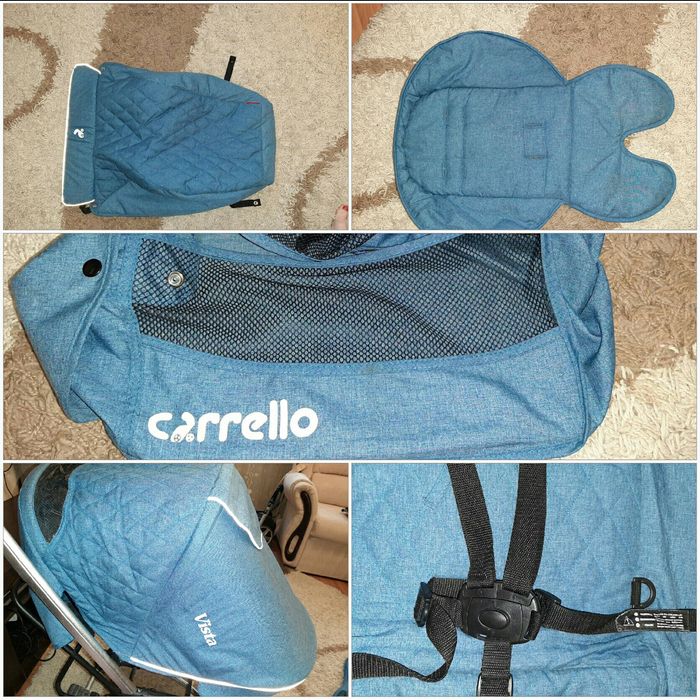 Текстиль чехол carrello vista запчасти  чехол корзина капюшон carello