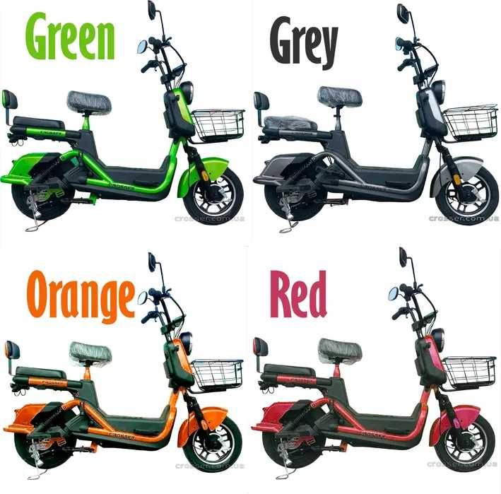 Електроскутер Crosser 600W | Графеновий АКБ 24Ah | Гарантія | Оплата при отриманні