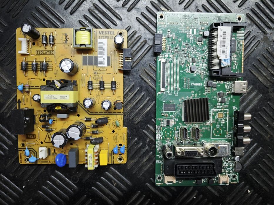 Várias placas de Tv