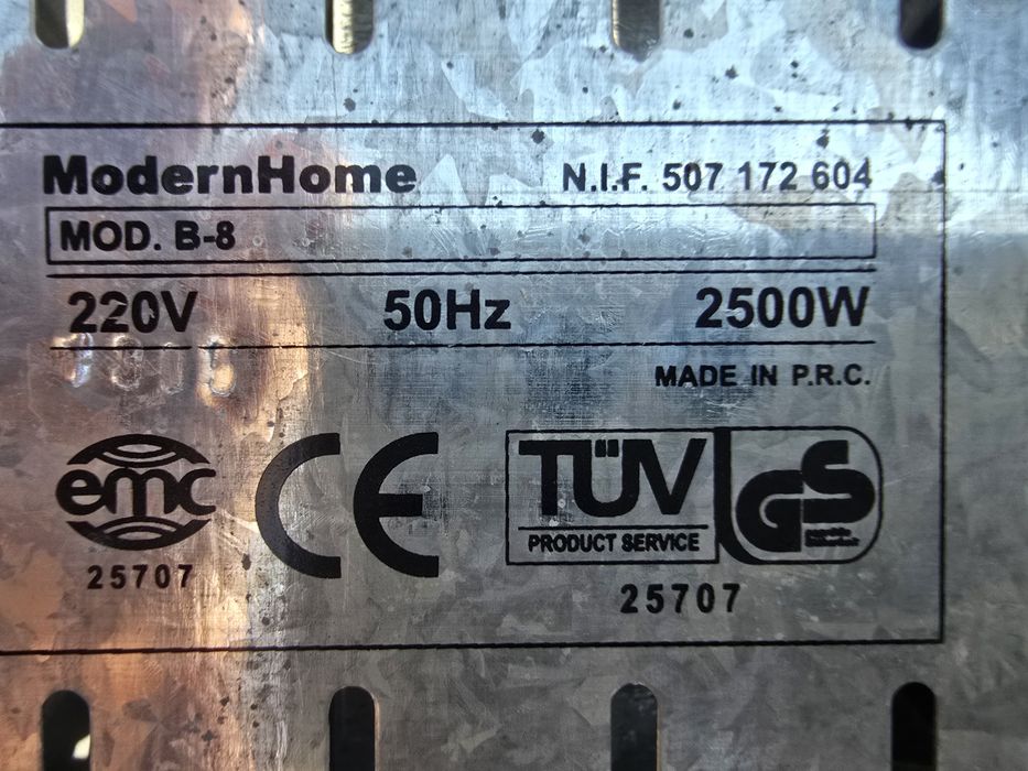 Fogão Dois Discos Eléctricos