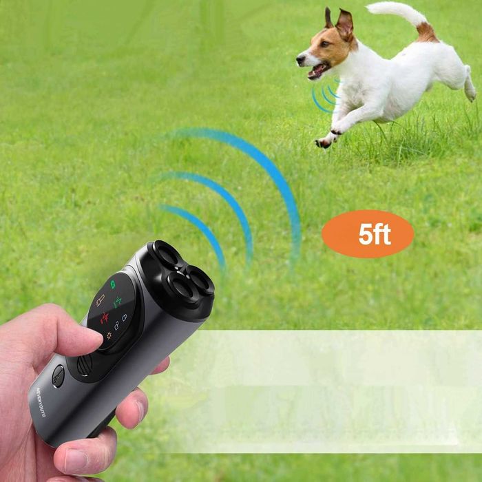 Собачий ультразвуковий відлякувач собак і тренер 2в1 (отпугиватель)