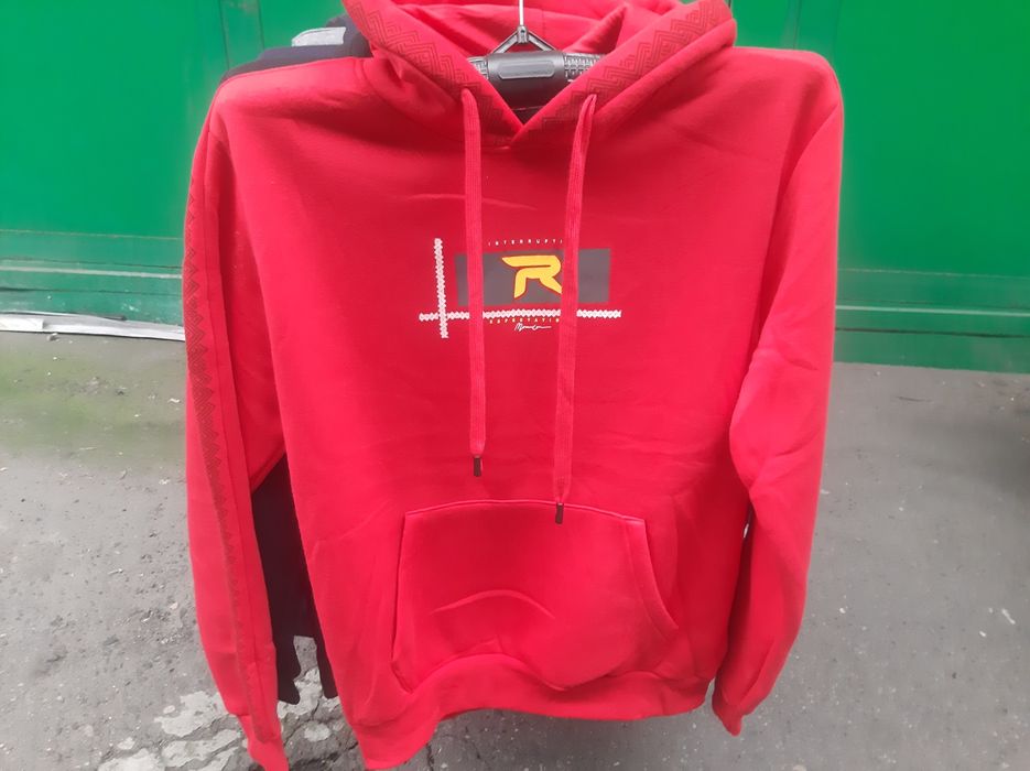 Bluza męska czerwona 3XL.