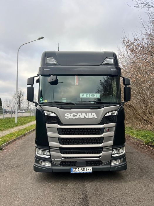 Scania R450  Scania R450 + Przyczepa Wielton PC2