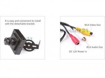 Kamera 700TVL, 3,6mm HD SONY Effio-E DSP 0,01Lux - Produkt Nowy