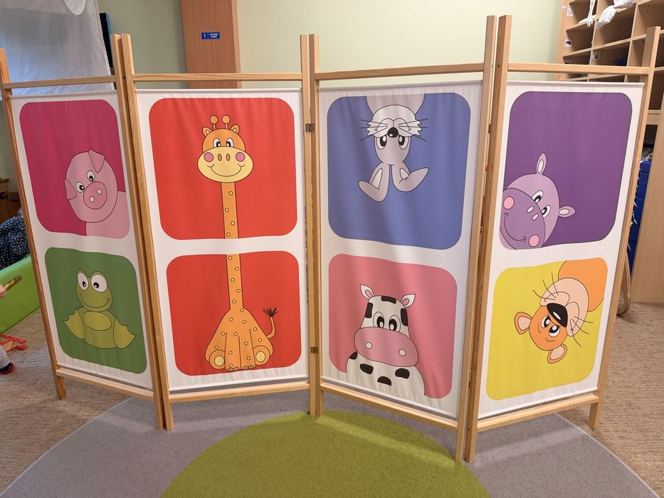 Parawan pokojowy zwierzątka