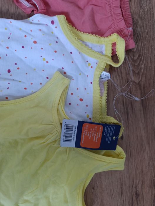 23 szt!Nowa paczka ubranek,uwaga!bez kocyk+miś Smiki dziewczynka