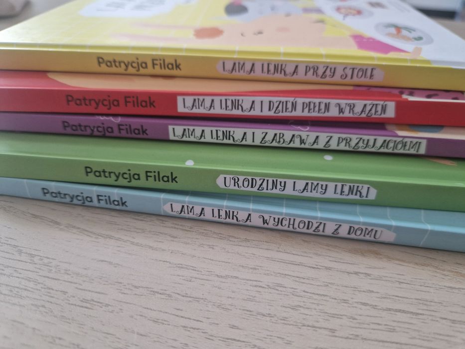 Lama Lenka zestaw 5 książek