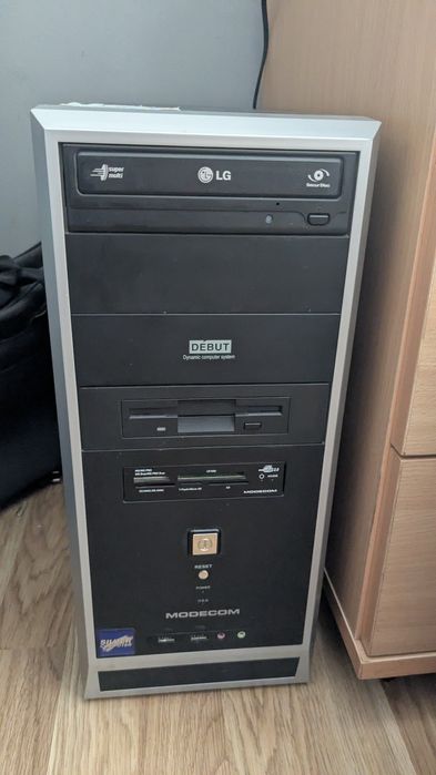 Komputer LG działający