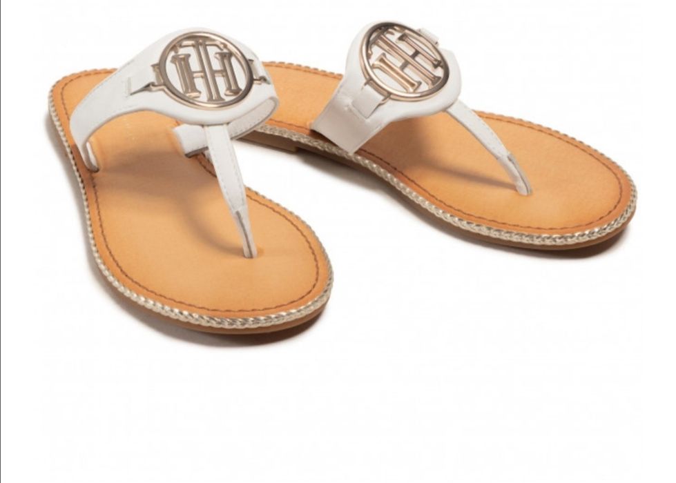 Tommy hilfiger 38 białe skórzane nowe oryginalne, piękne, polecam