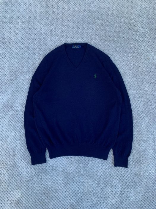 Polo Ralph Lauren Pullover 100% Wool (Merino) Size:L Светр кофта