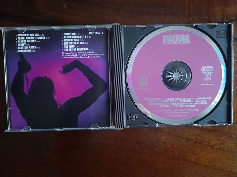 CD Pantera " Cowboys From Hell " de 1990