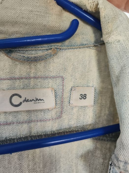 Katana kurtka jeansowa M 38 Cubus ćwieki custom