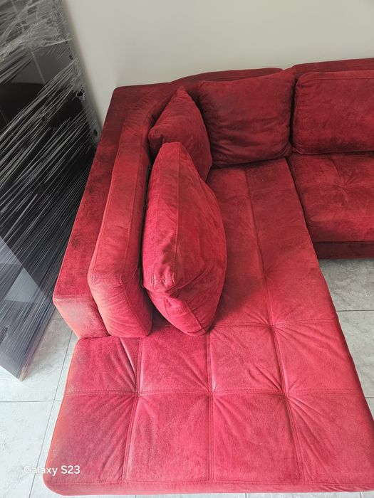 Sofá com chaise longue