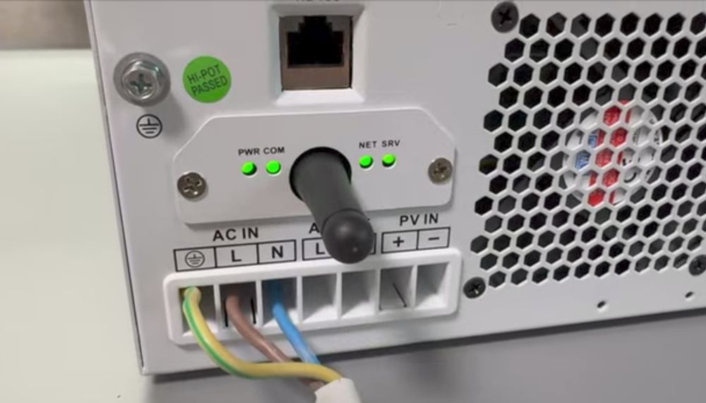 Гібридний інвертор Anenji ANJ-6200W 48V Wi-Fi 6.2 кВт сонячний інверто