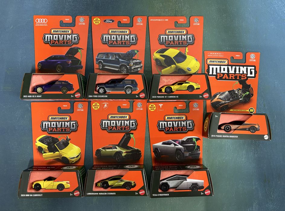 Колекційні машинки моделі 1:64 Hot Wheels та Matchbox нові запаковані
