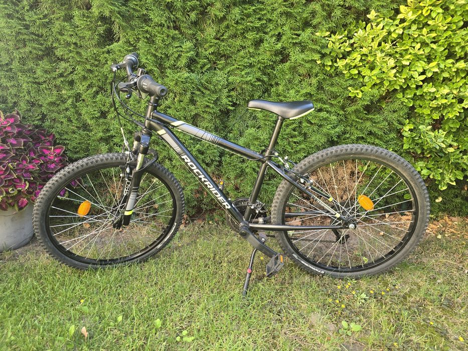 Rower górski MTB Rockrider ST 500 24" + stopka Btwin