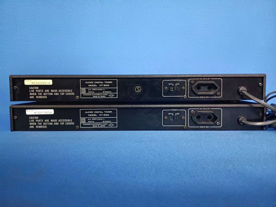 2 digital timer PIONEER DT-500 blueline