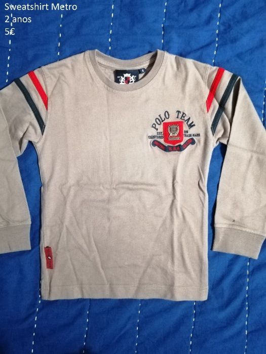 roupa criança 2/3 anos