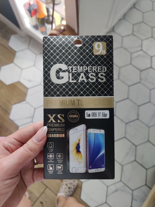 Szkło ochronne Samsung S7 edge nowe