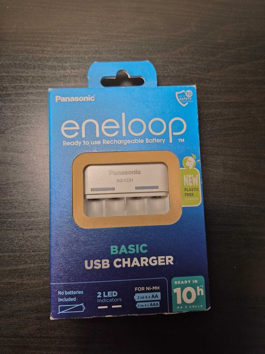 USB-зарядка для пальчикових батареєк AA, AAA