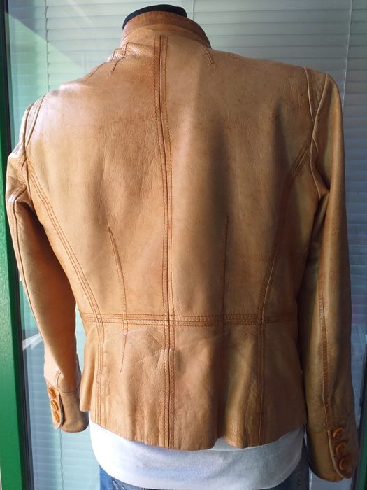 Kurtka skóra his jeans  rozm S M L