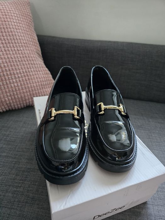 Mokasyny loafersy damskie DeeZee