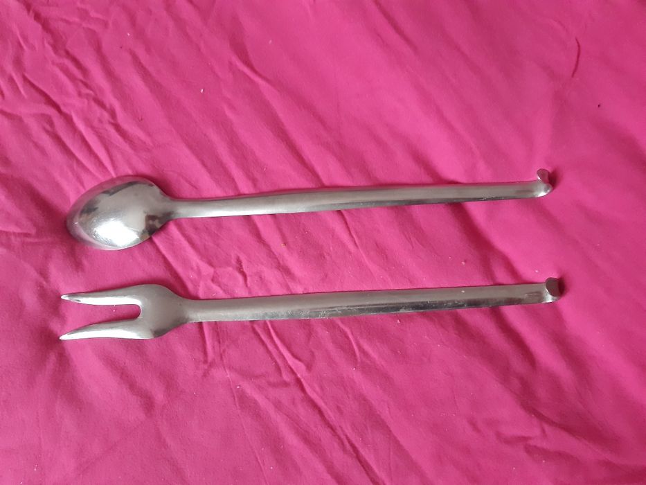 Łyżka i widelec (duże). Nierdzewne