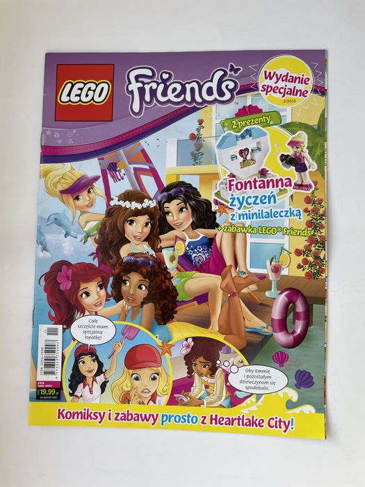 Zestaw gazetek Lego Friends magazyn nr 2/2015 i wydanie specjalne