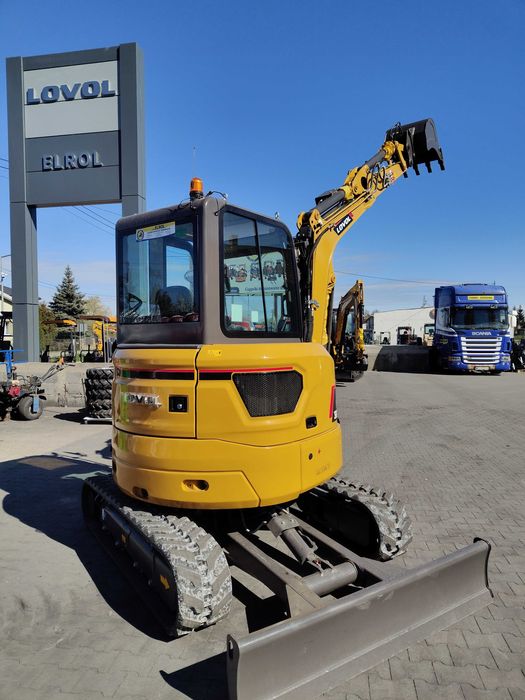 Koparka Lovol FR36F-u  Gąsienica nie  Kubota a Yanmar  25 Koni 3800KG NOWA Klima Radio