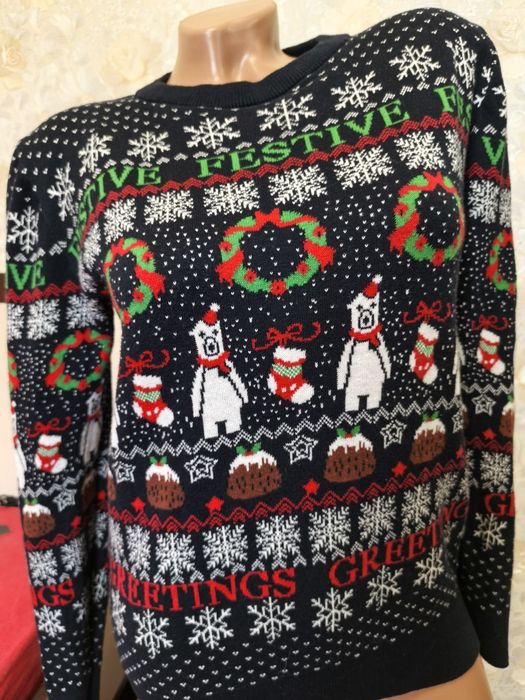 Рр с-м Новорічний світер