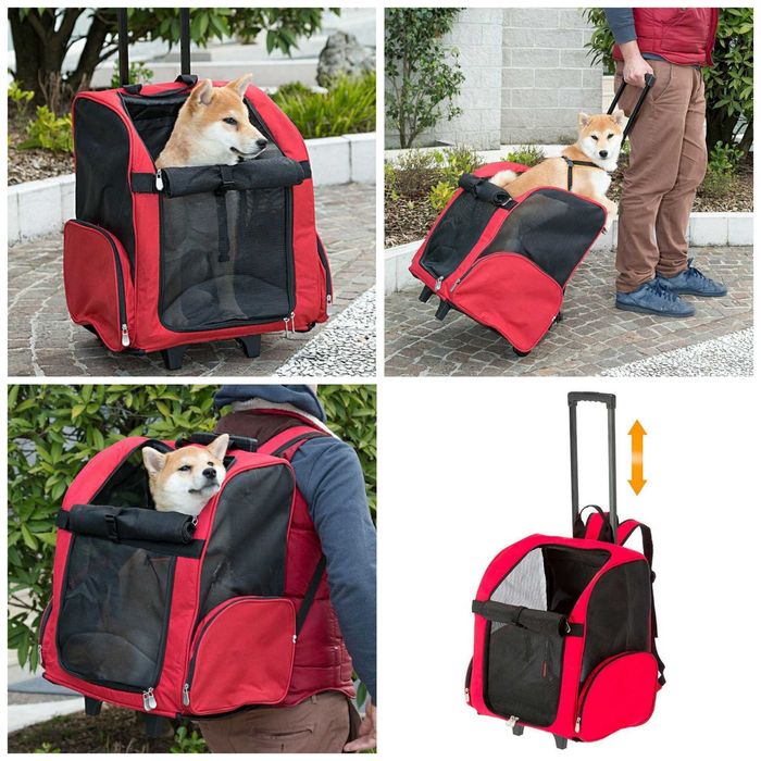 Переноска рюкзак сумка на калесах