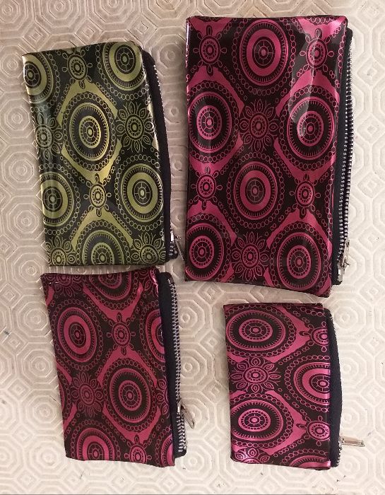 Bolsinhas em plastico, vintage