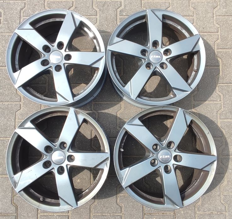 17 " 5x114.3 7J Kia Hyundai Toyota Renault piękne felgi aluminiowe