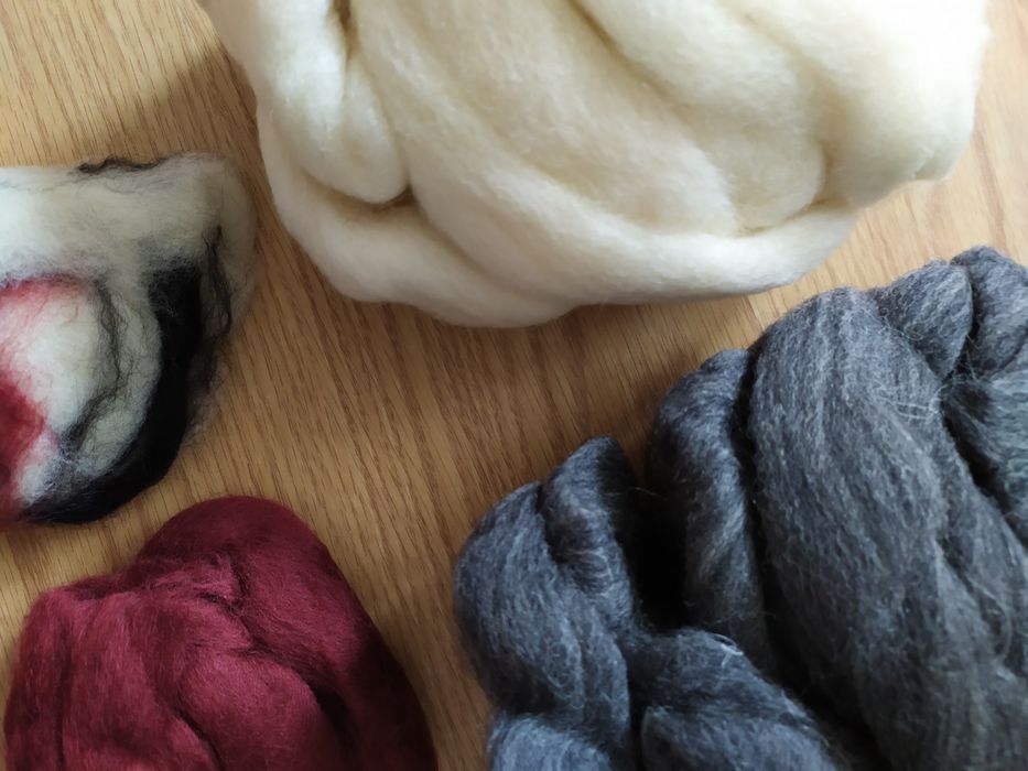 Lã para artesanato - feltragem