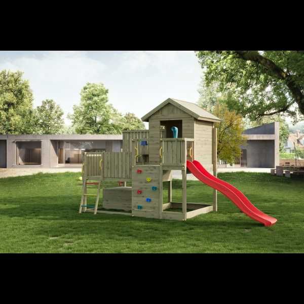 Plac zabaw, Nowoczesny domek dla dzieci, Stolik, Dostawa gratis