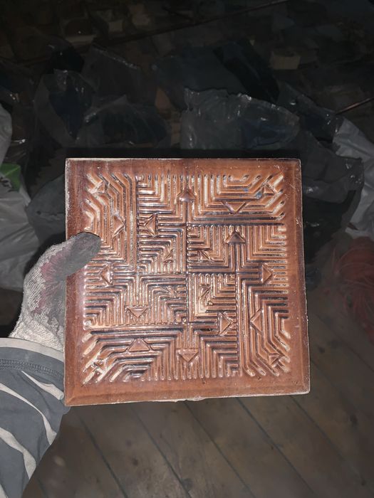 Kafle z pieca kaflowego