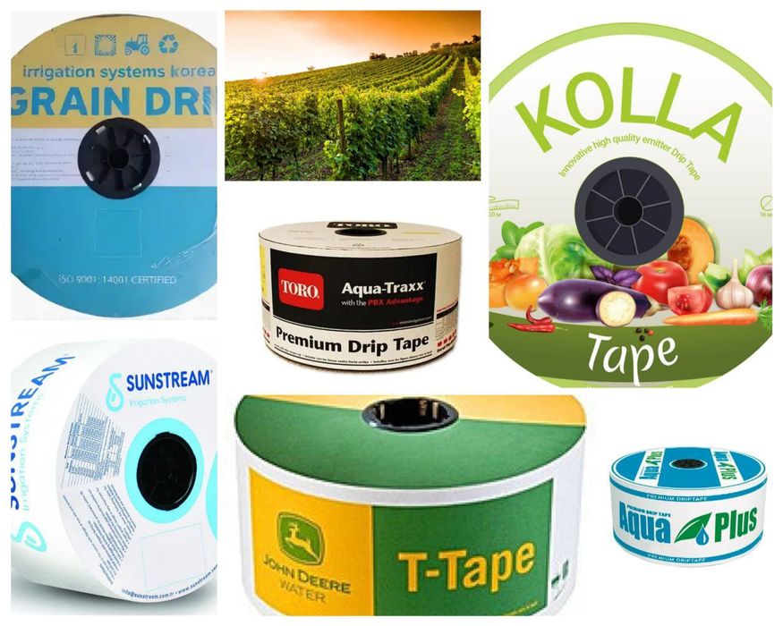 Капельный полив, Агроволокно, капельная лента Капельная трубка