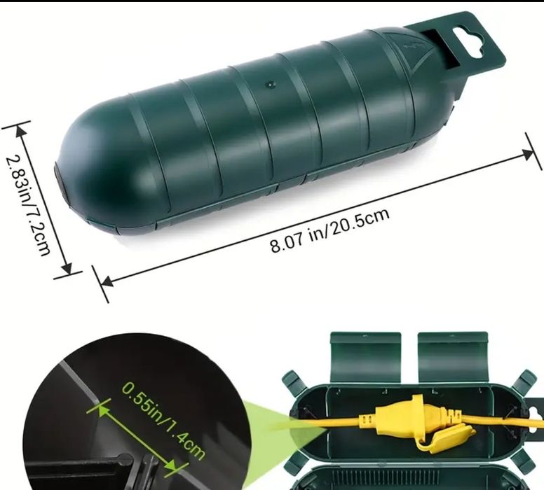 Osłona wtyczki kabli