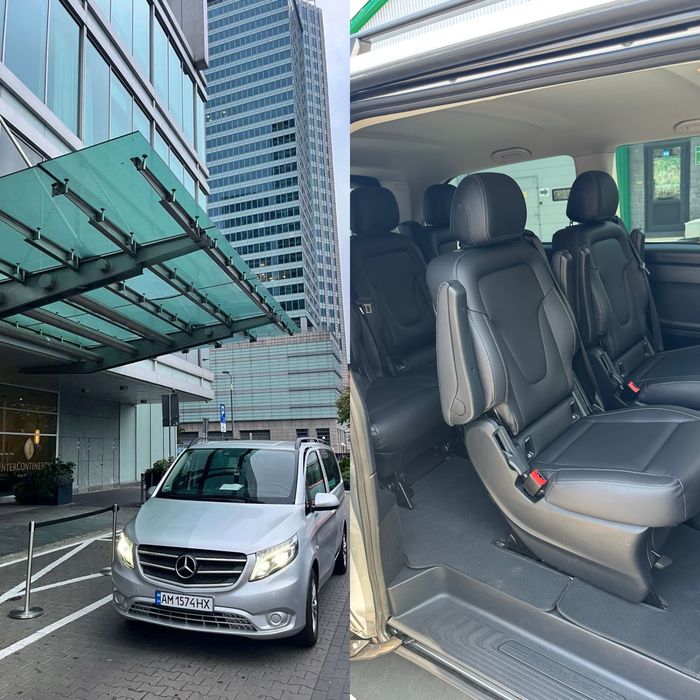 Трансфер Україна-Европа, драйвер, Mercedes V-Class Микроавтобус, Авто!
