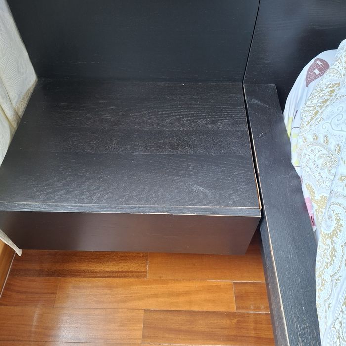 Cama Malm Ikea bem estimada