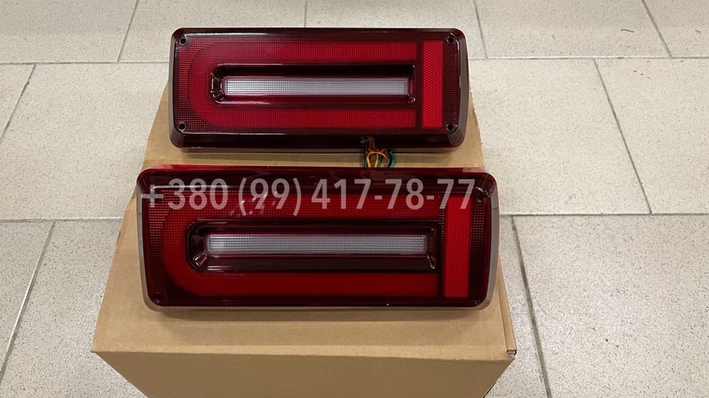 Фонари 2018+ G-Class W463 W463A Mercedes G55 G63 G500 Ліхтарі Стопы