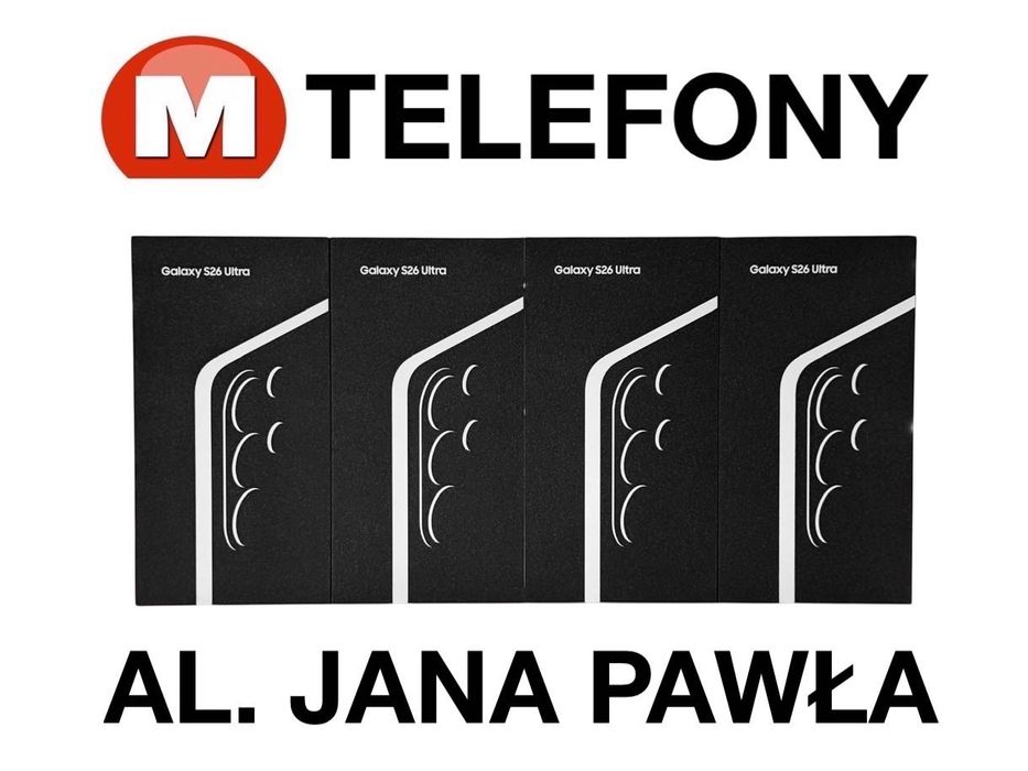 NOWY Samsung Galaxy S26 Ultra 256GB Czarny Niebieski Biały FIoletowy Polska Dystrybucja