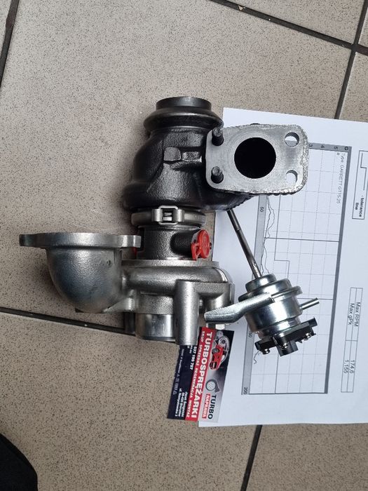 Turbosprężarka ford 1.6 92KM