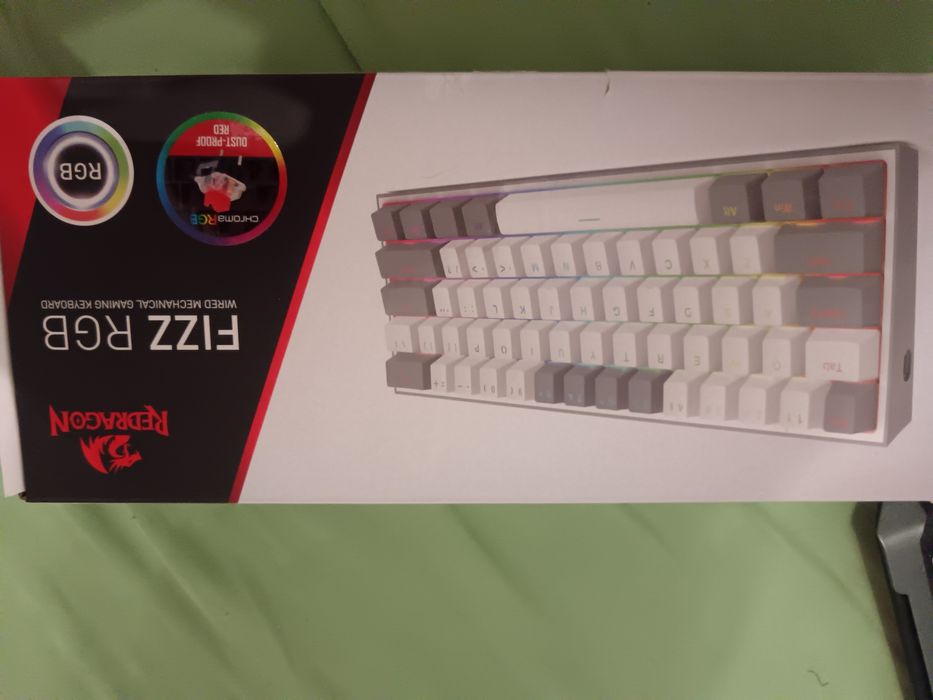 Redragon K617 Fizz RGB – klawiatura mechaniczna